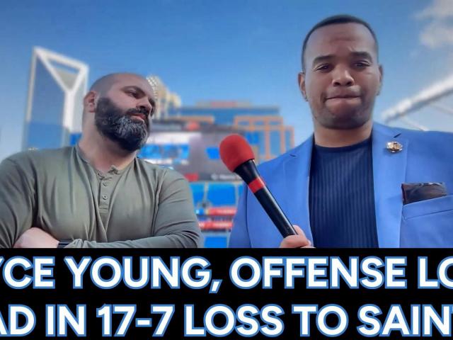 Bryce Young looks terrible in Carolina Panthers' 17-7 loss to New Orleans Saints :: WRALSportsFan.com