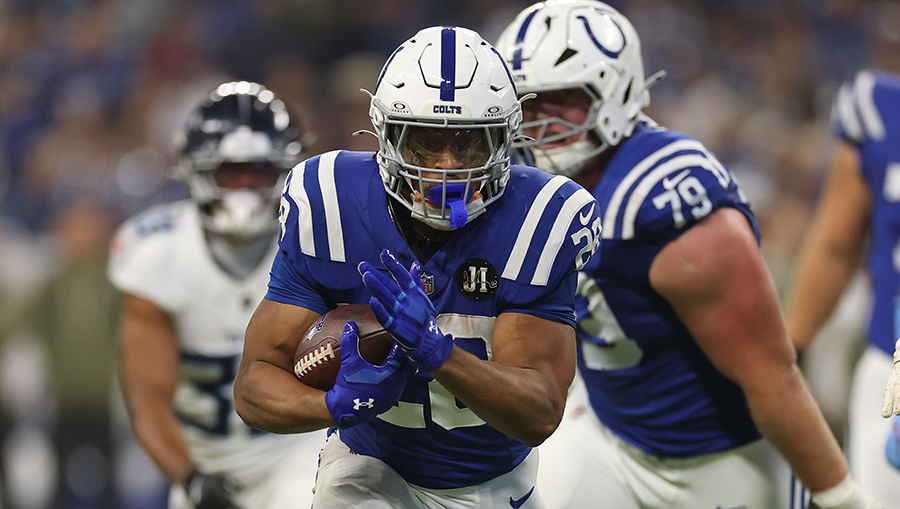 NFL MVP race Jonathan Taylor...