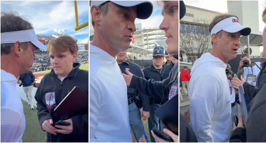 Lane Kiffin confronts On3 reporter who called him a 'hoe'