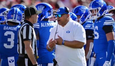 Cougars fall to No. 12 in latest CFP rankings – Deseret News