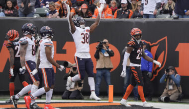 Spice Adams, Peanut Tillman thrilled at Bears offensive outburst in Week 9 win