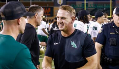 Eric Morris deserves the Oklahoma State job, but did he have to rain on UNT’s CFP parade?