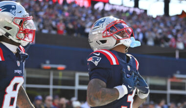Mike Vrabel Salutes DeMario Douglas After Huge Day Vs. Falcons