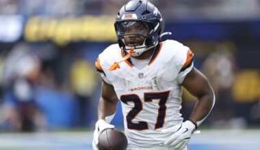 Broncos RB J.K. Dobbins to go on injured reserve with foot injury, will have surgery: Source