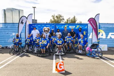 2025 Wheelchair Team STS group photo