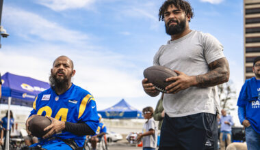 LA Rams Join The Hartford to Support Veterans