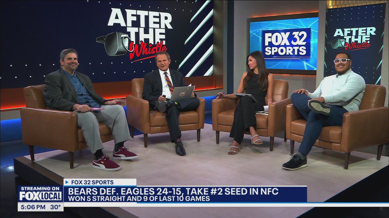 Reacting to the Bears' 24-15 win over the Eagles | After the Whistle