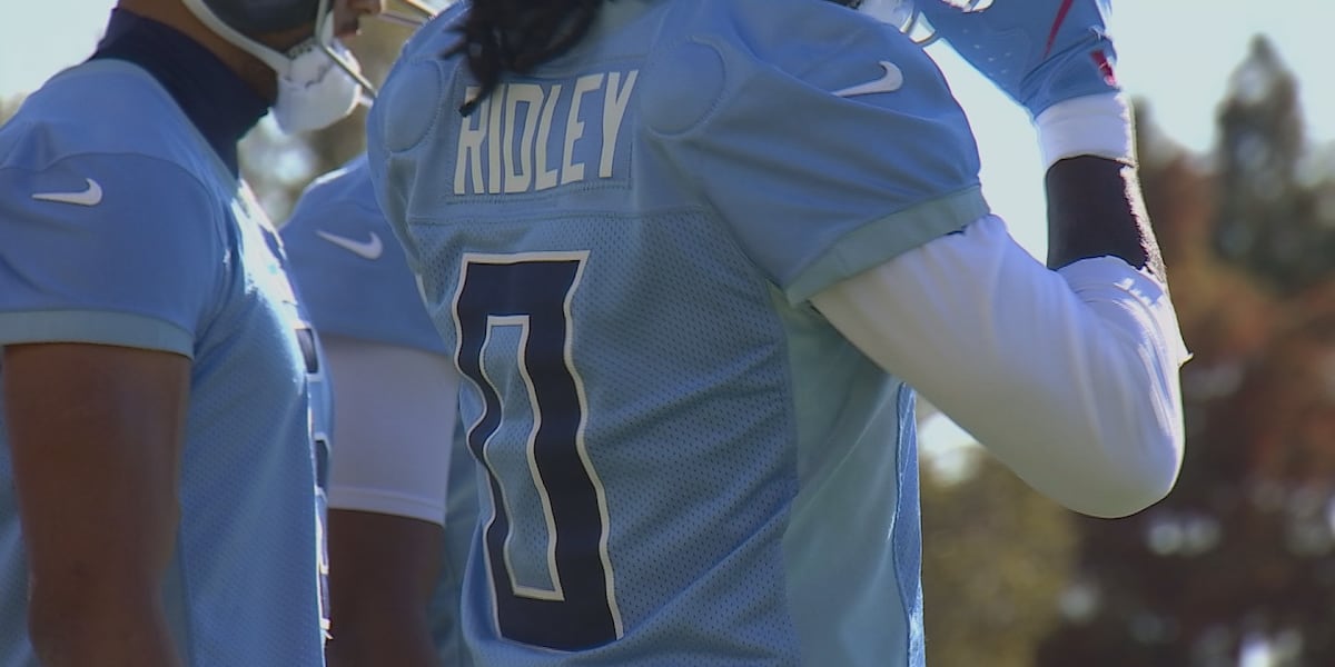 Titans WR Calvin Ridley returns to practice after missing 3 games