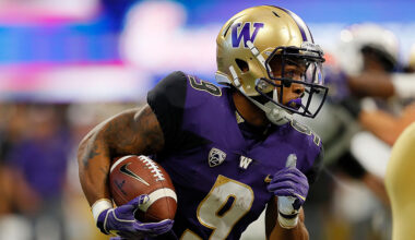 Seattle Seahawks UW Huskies Myles Gaskin...