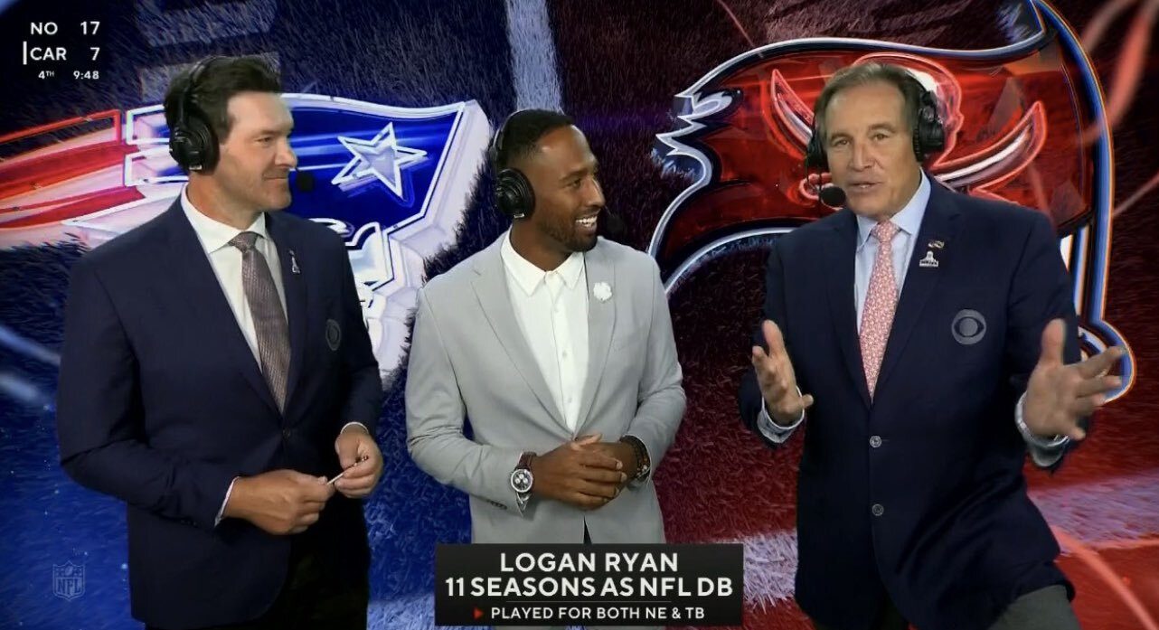Logan Ryan shadowed Jim Nantz, Tony Romo for Patriots-Buccaneers