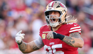 How PFF graded George Kittle, 49ers in Week 10 loss to Rams – NBC Sports Bay Area & California