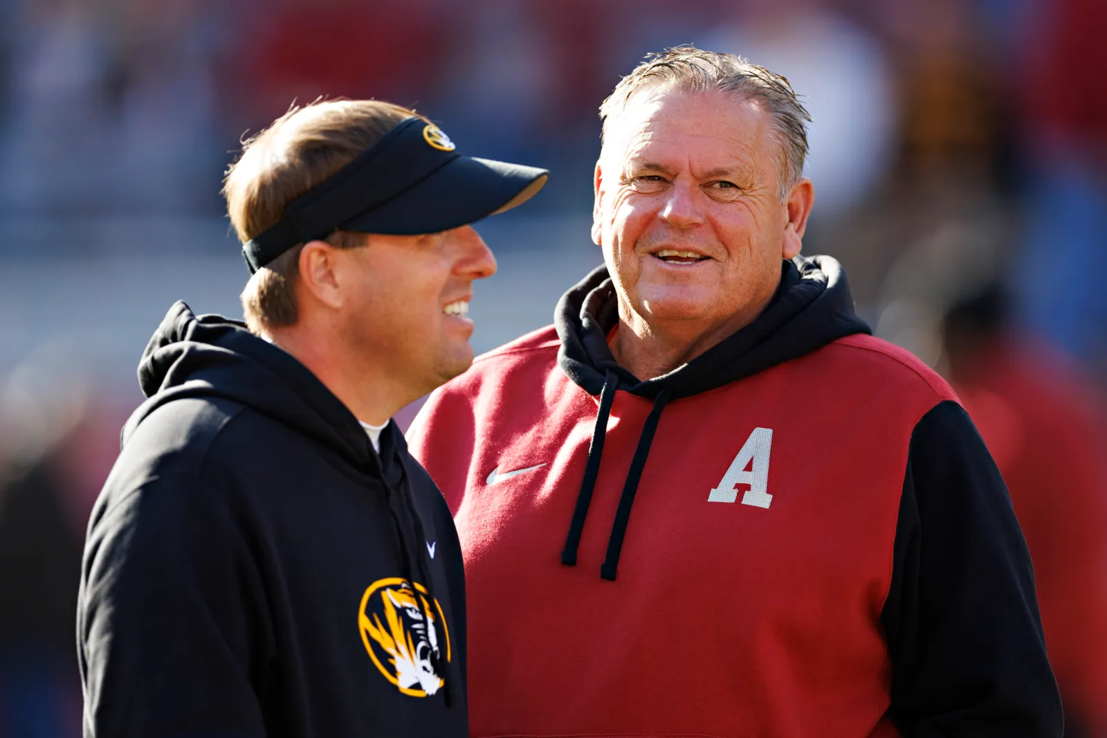 Former Arkansas head coach Sam Pittman