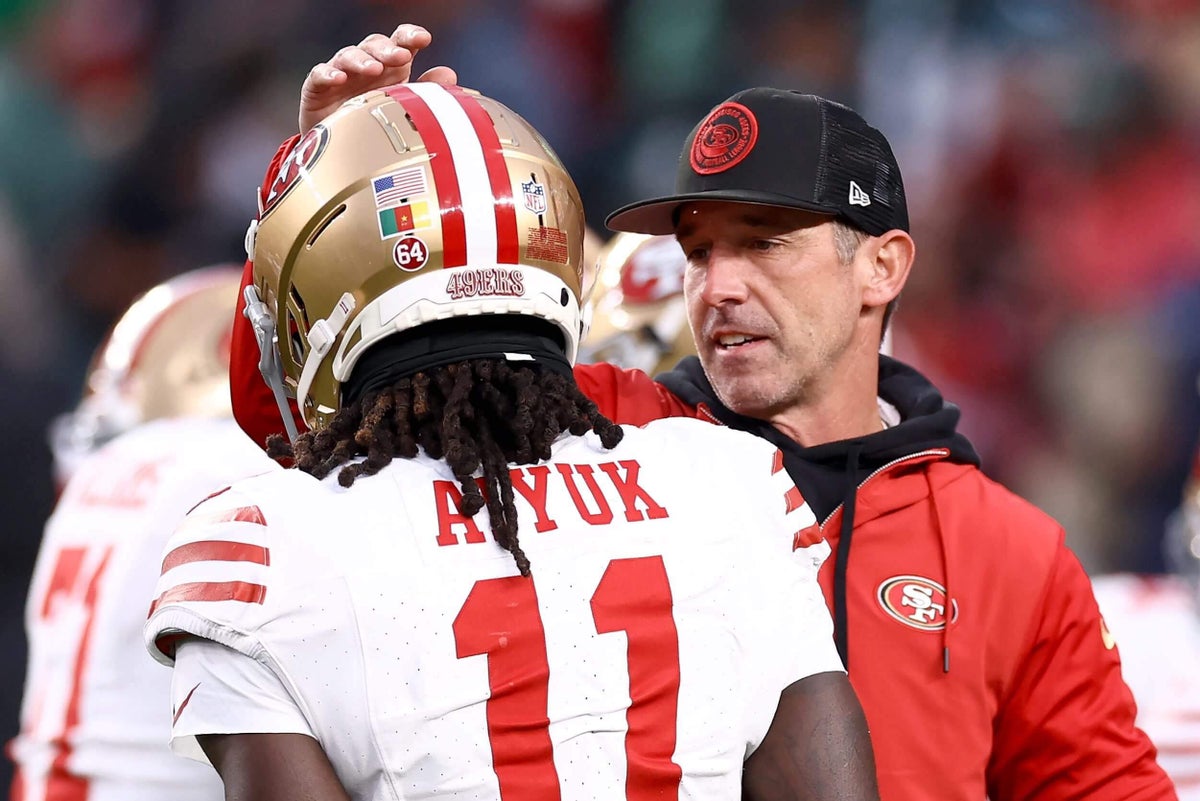 Brandon Aiyuk’s 2026 guaranteed money voided, 49ers coach Kyle Shanahan confirms