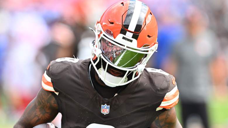 Former Cleveland Browns receiver Elijah Moore is without a job after being let go by the Buffalo Bills.