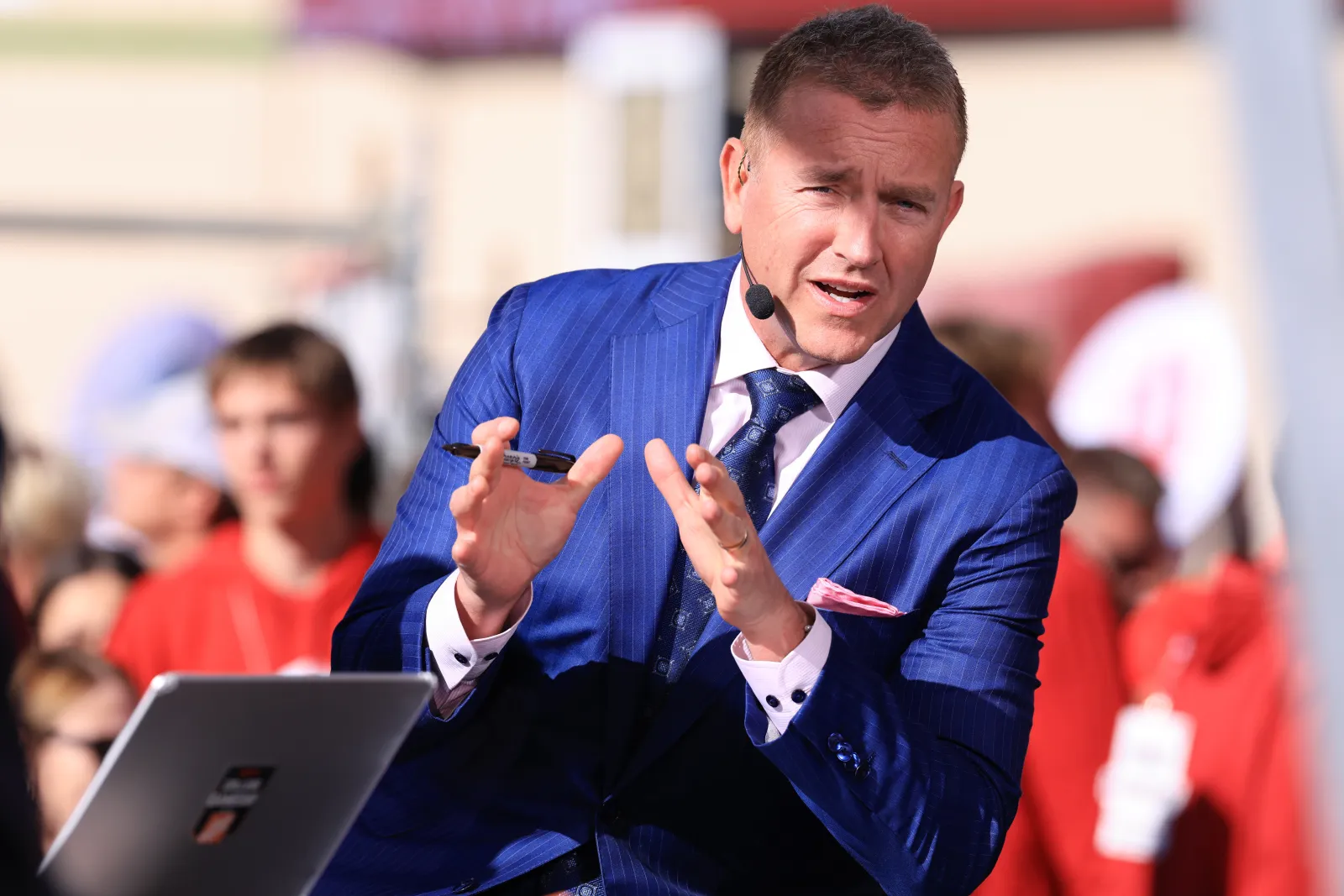 ESPN "College GameDay" host Kirk Herbstreit