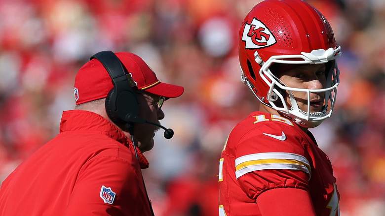 Chiefs HC Andy Reid & QB Patrick Mahomes