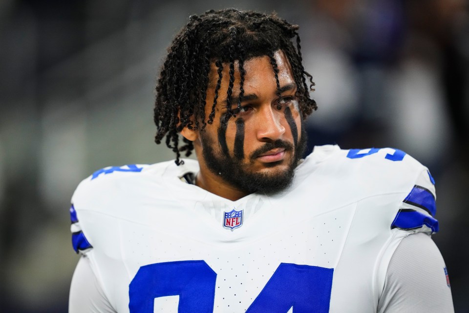 A picture of Dallas Cowboys DE Marshawn Kneeland