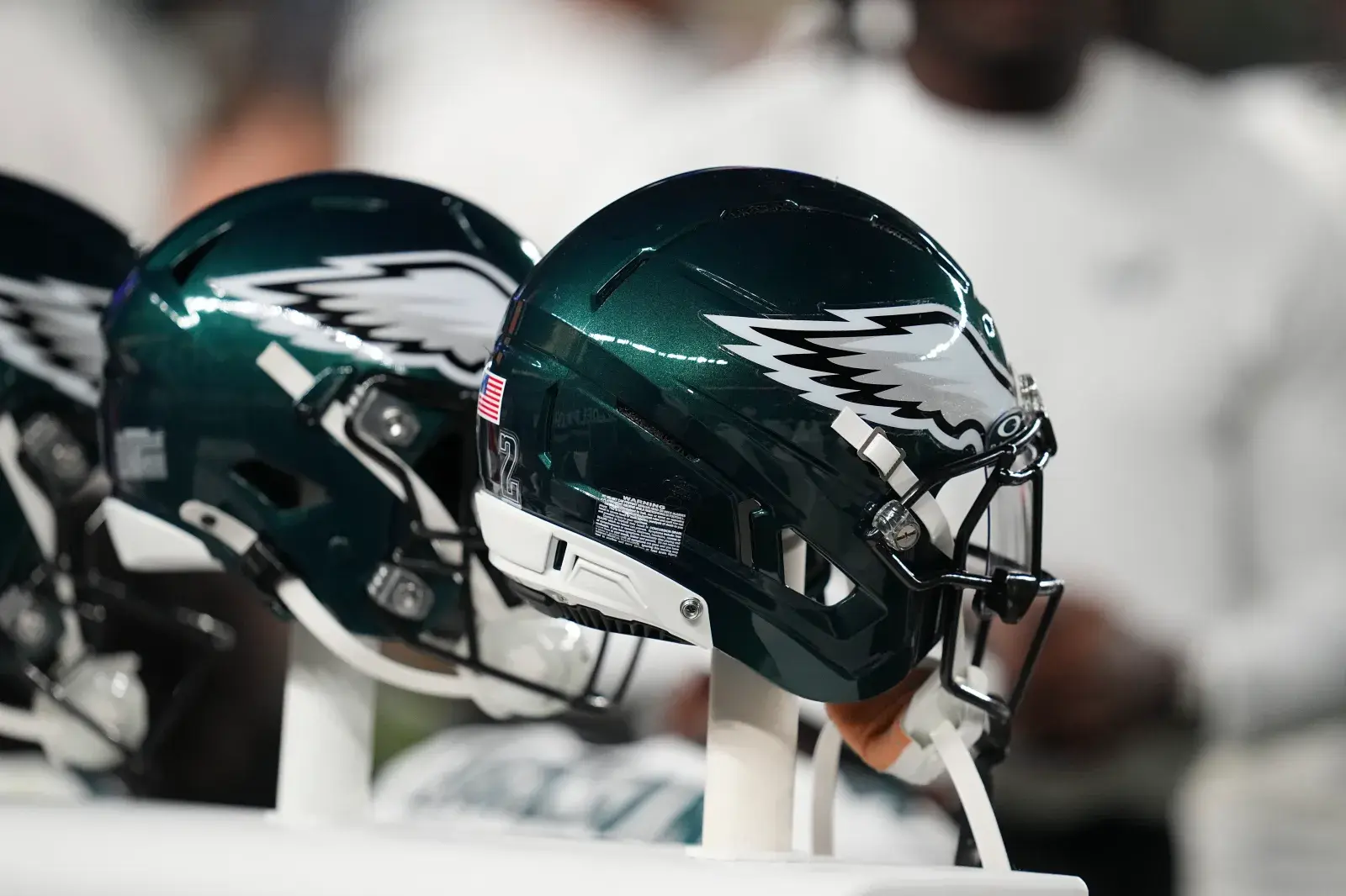 Philadelphia Eagles helmet
