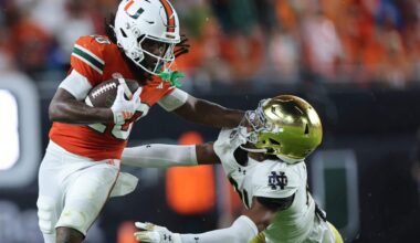 ACC takes a stand, vouching for Miami over Notre Dame in CFP rankings