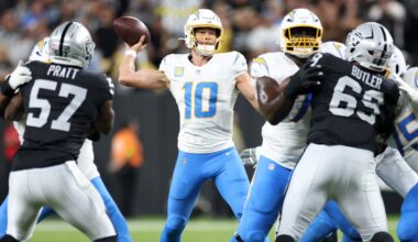 Regrouping Chargers take on the struggling Raiders – Orange County Register