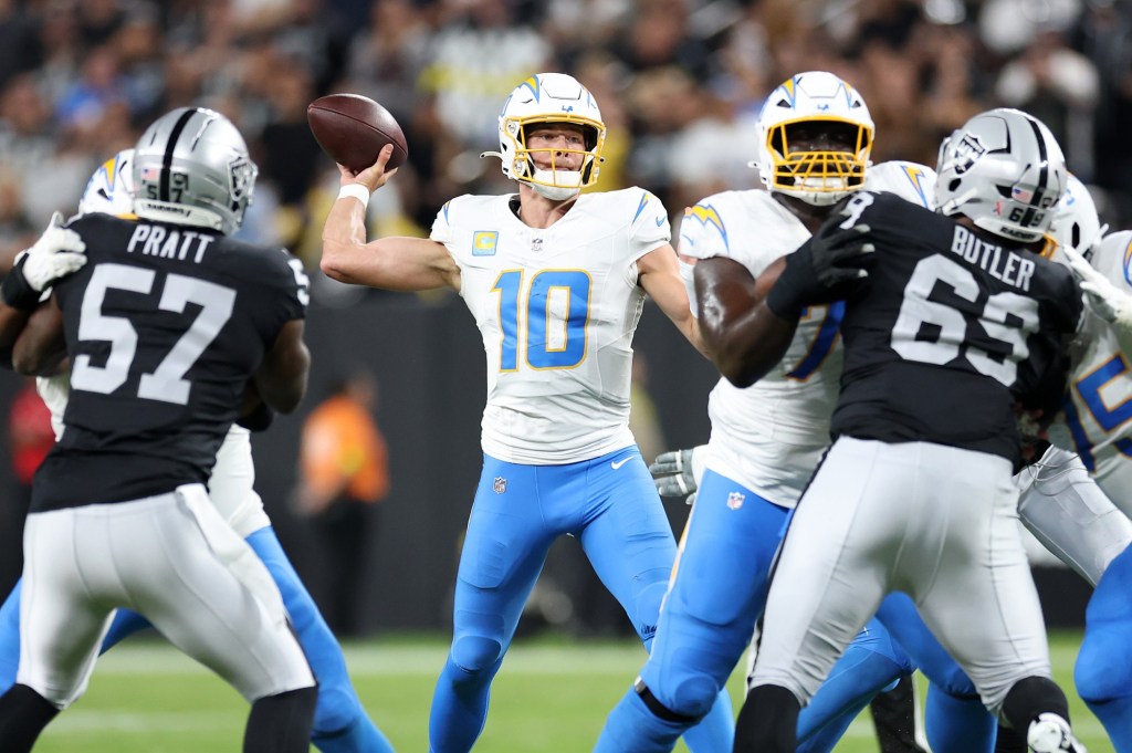 Regrouping Chargers take on the struggling Raiders – Orange County Register