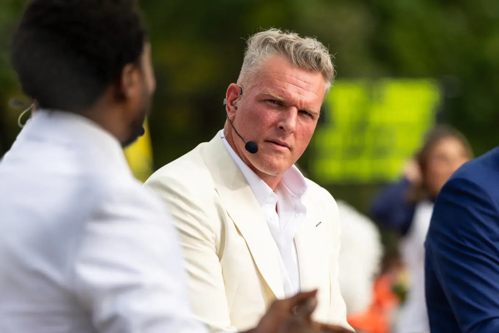 Media personality Pat McAfee on ESPN's College GameDay.