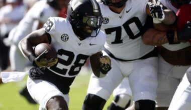 Week 10’s top 10 college football games: Vanderbilt-Texas, Cincinnati-Utah, OU-Tennessee and more