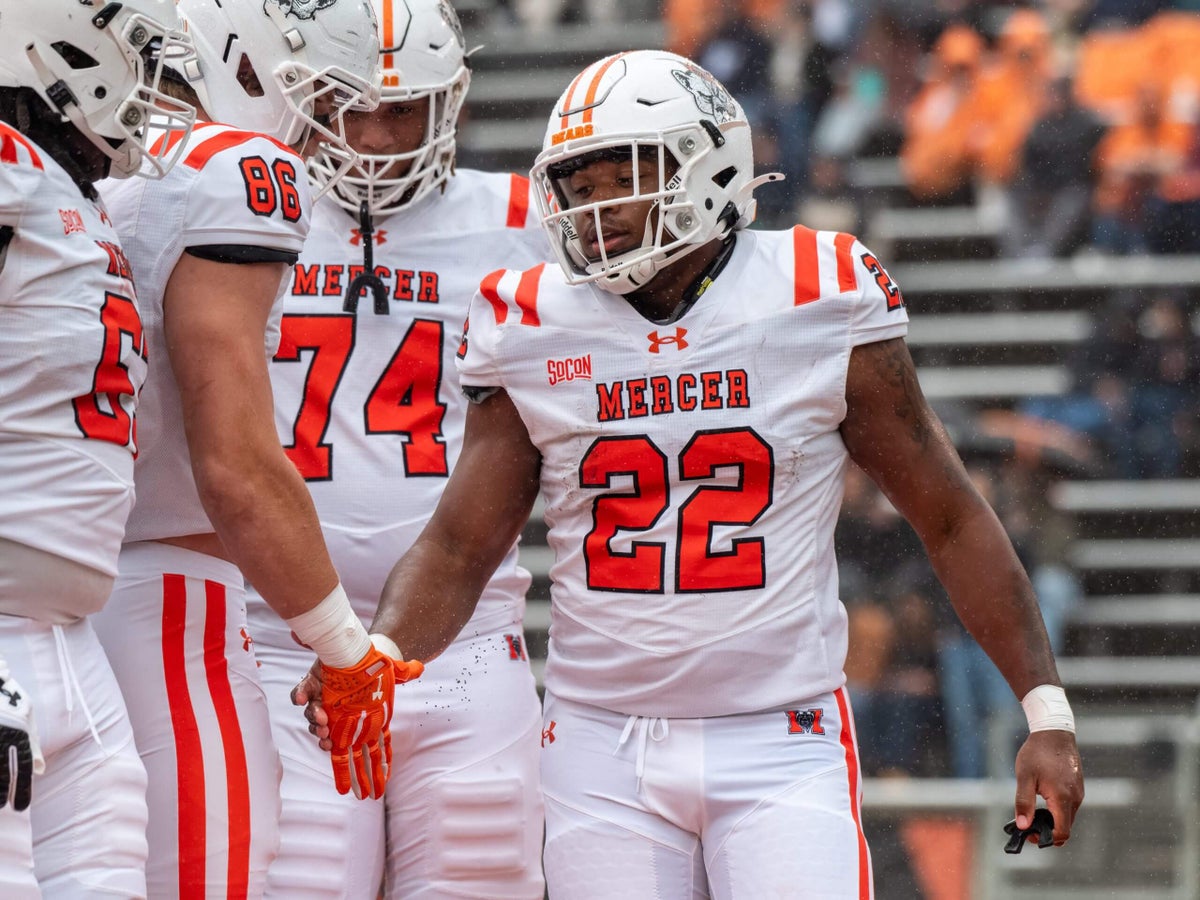 Confused Western Carolina fans storm field, kicker hoisted despite missed FG in loss to Mercer