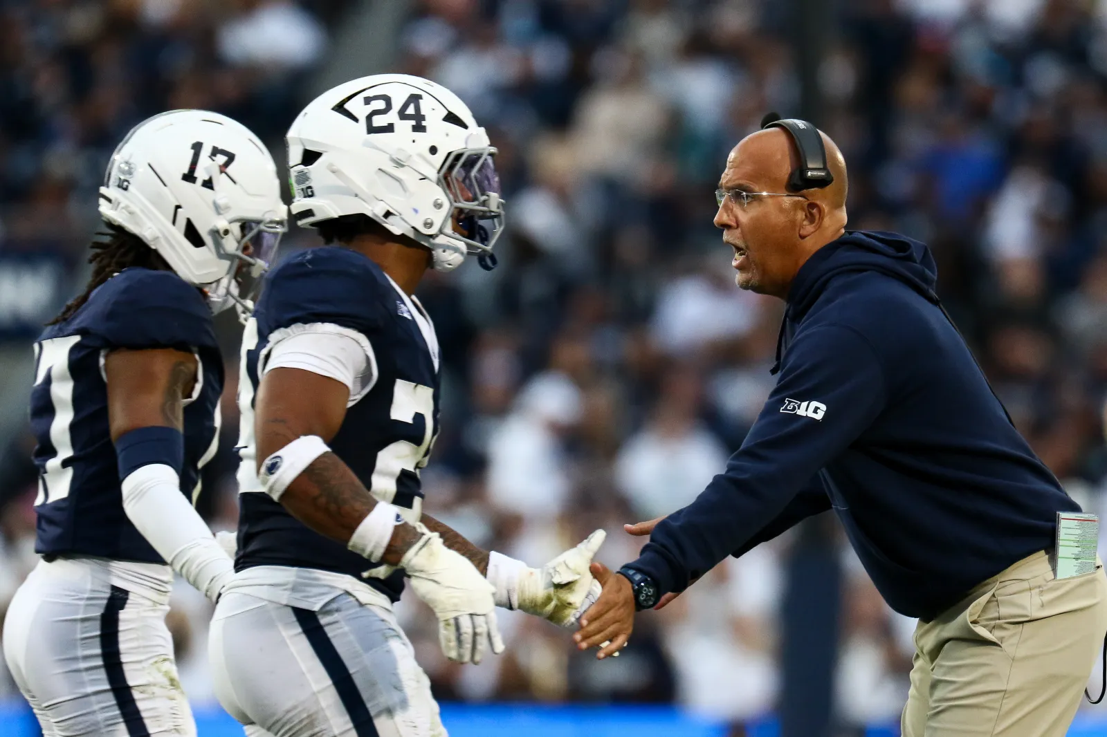 Penn State players made their case for James Franklin's replacement.