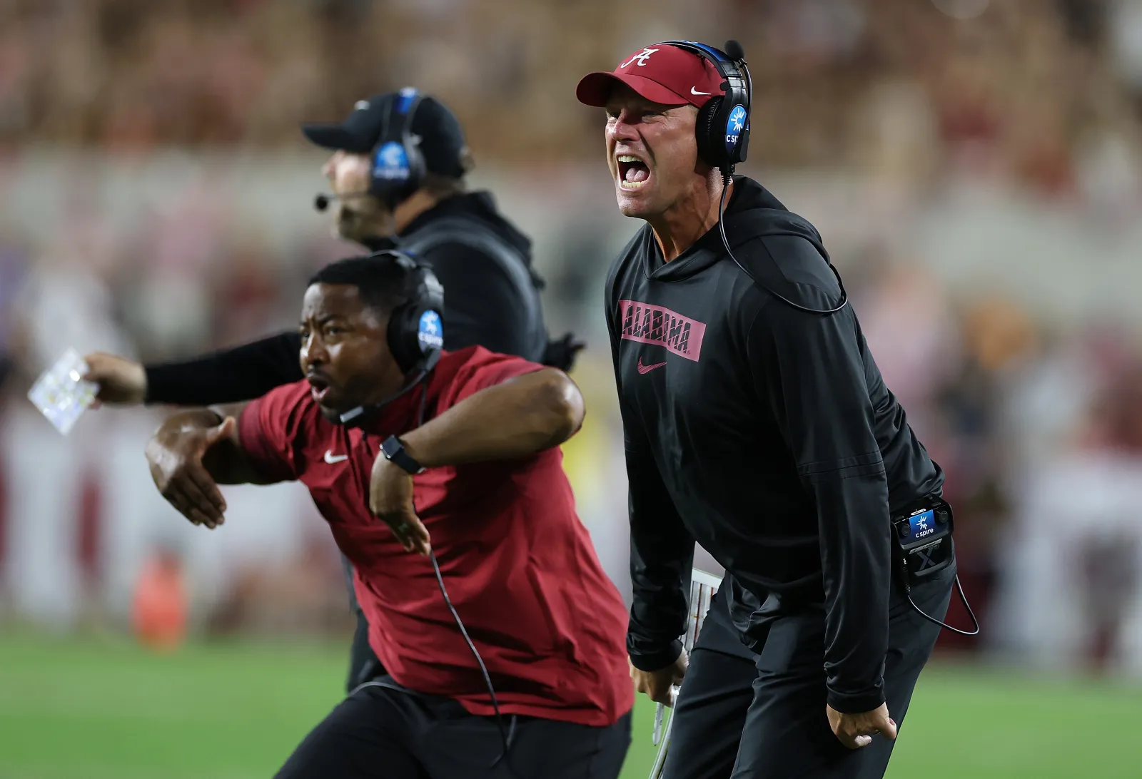 Alabama head coach Kalen DeBoer