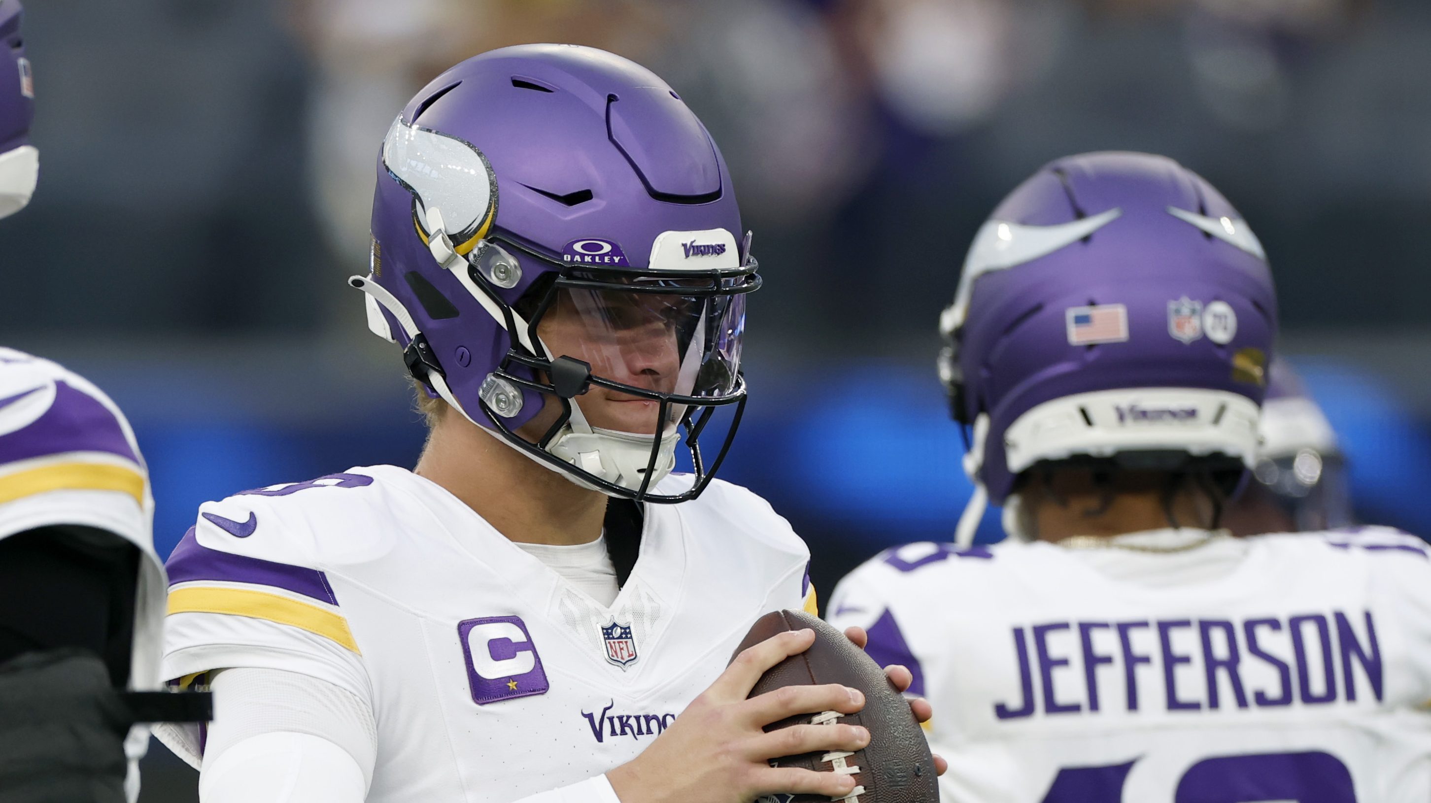 J.J. McCarthy Justin Jefferson Minnesota Vikings