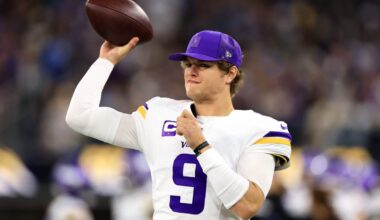 J.J. McCarthy to start for Vikings at quarterback vs. Lions