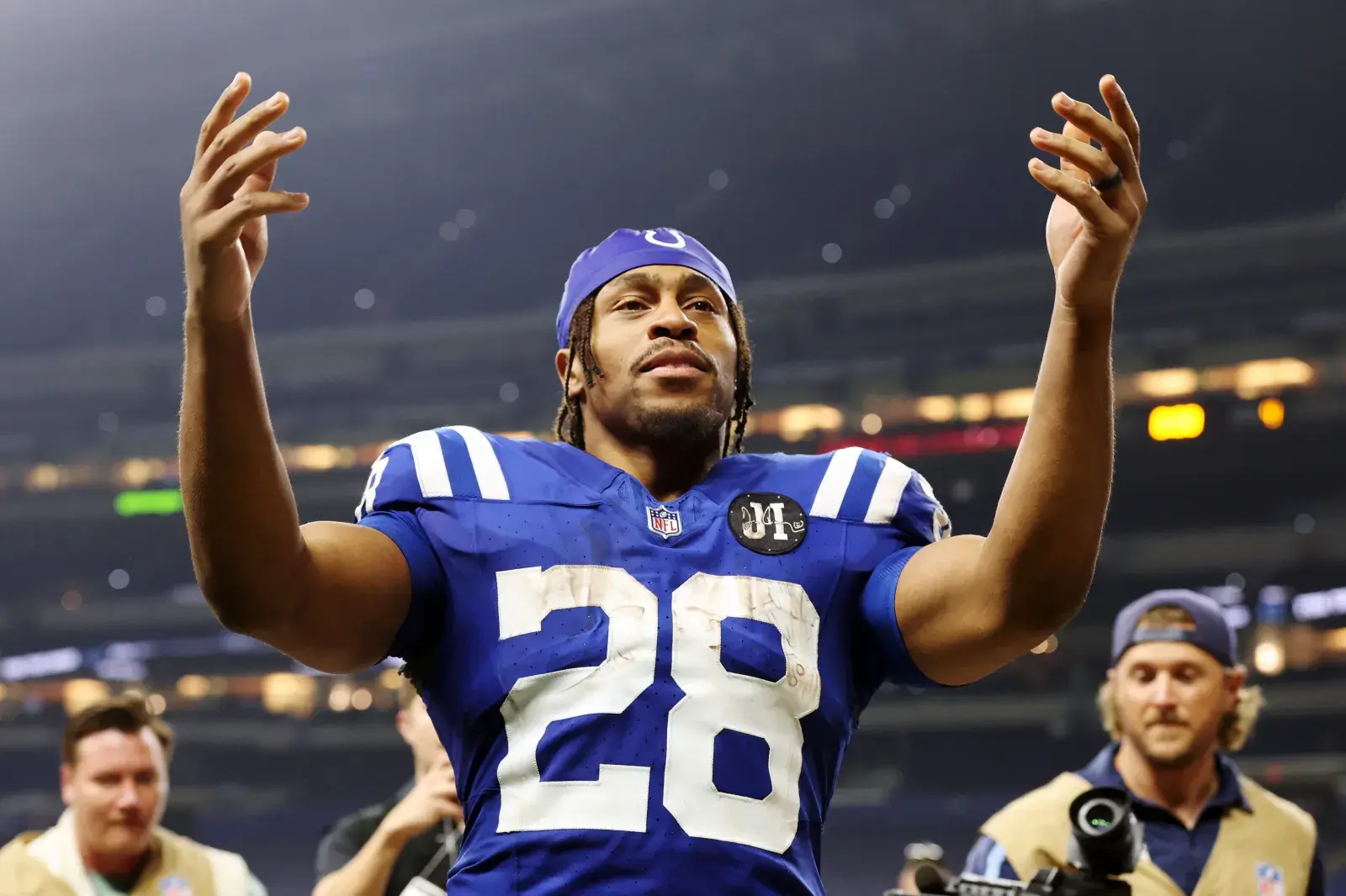 Indianapolis Colts running back Jonathan Taylor.