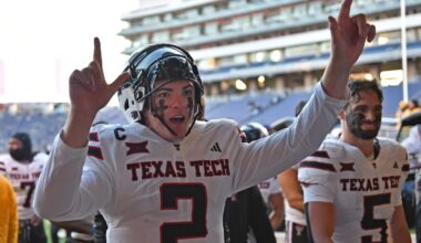 College football Week 11 odds: Texas Tech vs. BYU top-10 showdown takes center stage