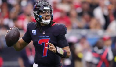 C.J. Stroud exits game after hard hit, being evaluated for concussion