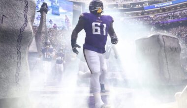 How Jalen Redmond, wearing No. 61, became the Vikings’ most ascendant defender