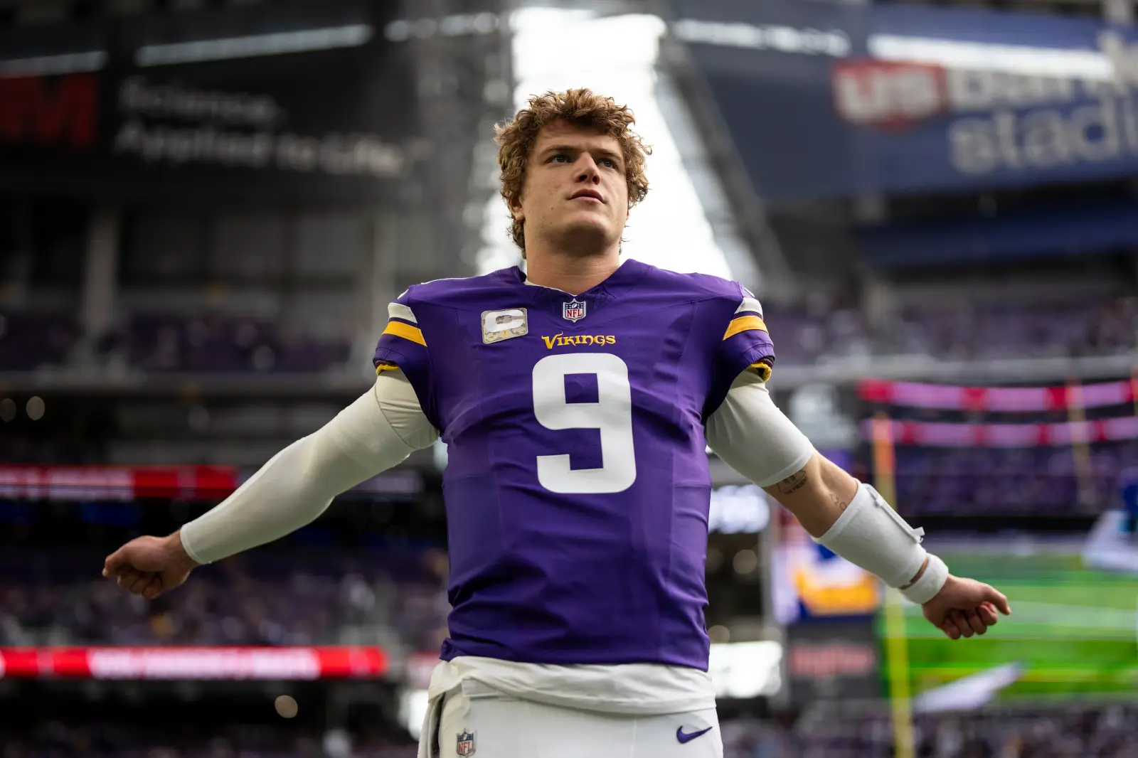 Minnesota Vikings QB J.J. McCarthy