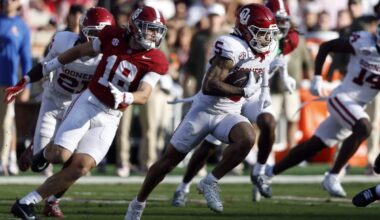AP Top 25: Alabama drops to No. 10 as North Texas enters poll for first time since 1959