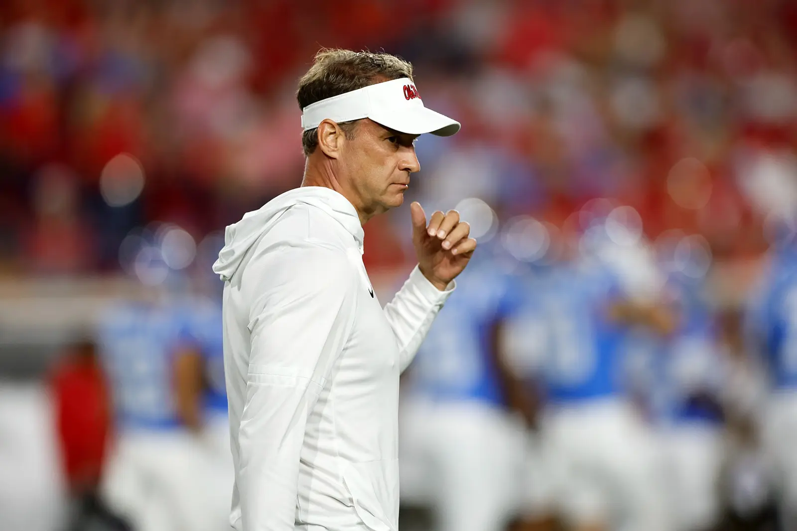 Lane Kiffin sent a cryptic message on Tuesday morning.
