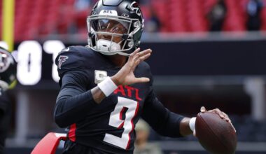 Falcons QB Michael Penix Jr. headed to IR after suffering knee injury vs. Panthers