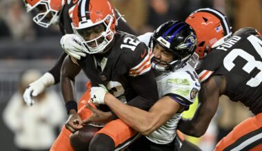 Browns rookie Shedeur Sanders wasn’t playing for a reason. We just saw why