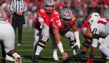 AP Top 25: Ohio State, Michigan set for record 50th ranked matchup; Oregon climbs to No. 5