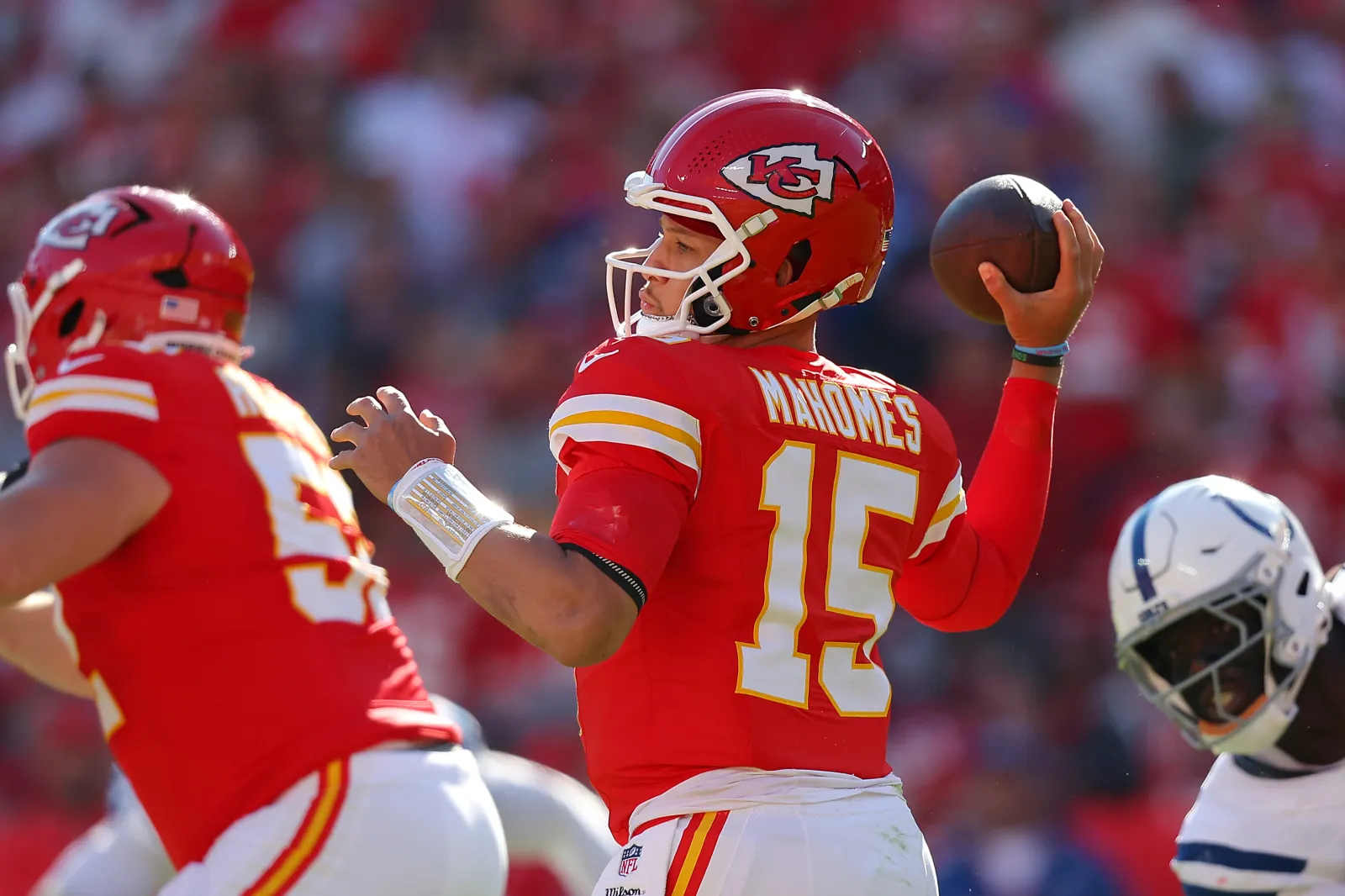 Kansas City Chiefs quarterback Patrick Mahomes.