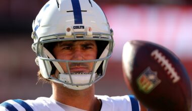 Colts QB Daniel Jones 'good to go' vs. Texans despite fibula injury - Indianapolis News | Indiana Weather | Indiana Traffic