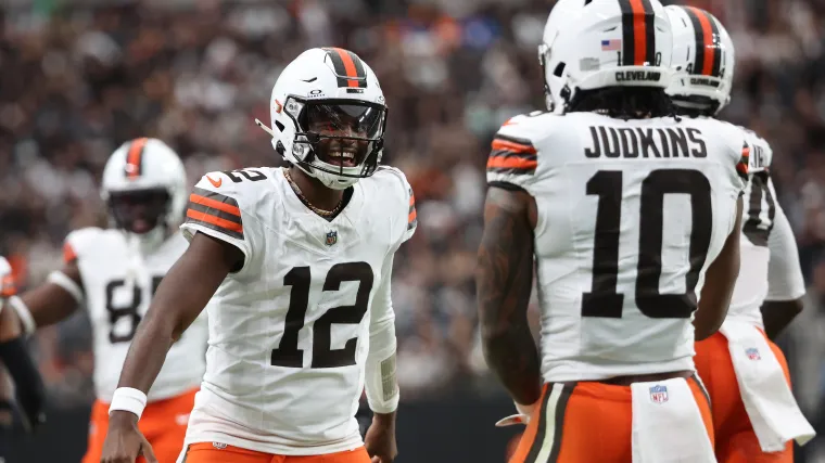 Shedeur Sanders live stats: Updated Browns vs. Raiders score, highlights from rookie QB's first NFL start image