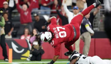 Cardinals Rookie Walter Nolen III Will Miss Game Vs. the Buccaneers