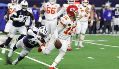 Chiefs’ locker room was different after loss to Cowboys. So was Patrick Mahomes