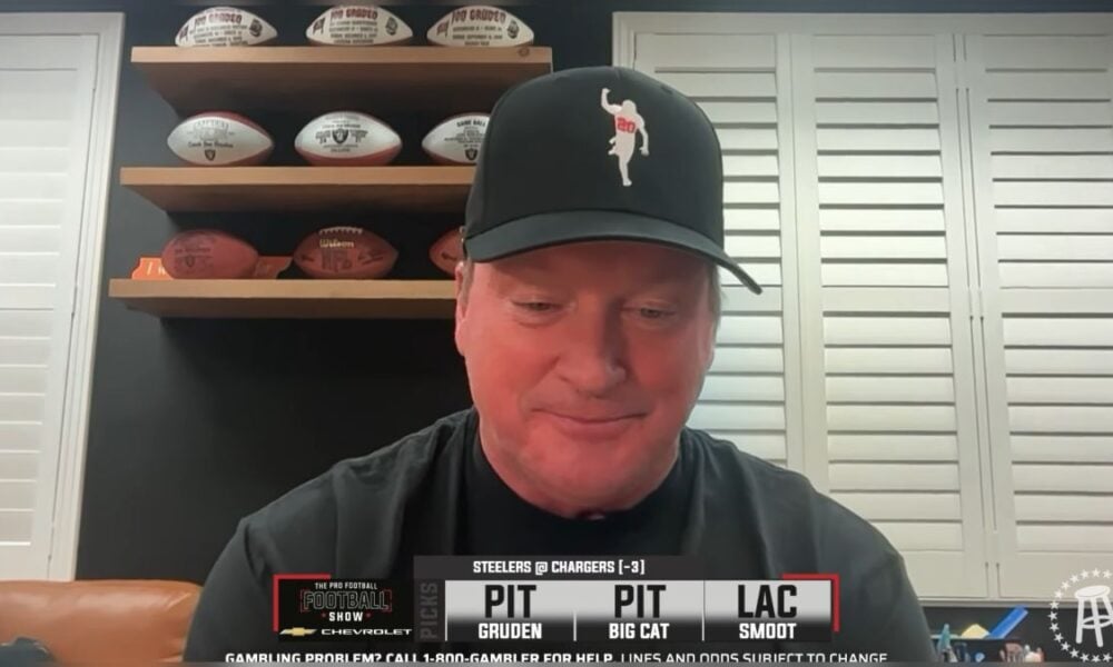 'The Steelers Are Gonna Pepper Him': Gruden Thinks OL Injuries Will 'Cripple' Chargers Against Pittsburgh