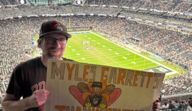 Vlog of my Browns vs. Raiders experience in Las Vegas, seeing Shedeur Sanders’ first start