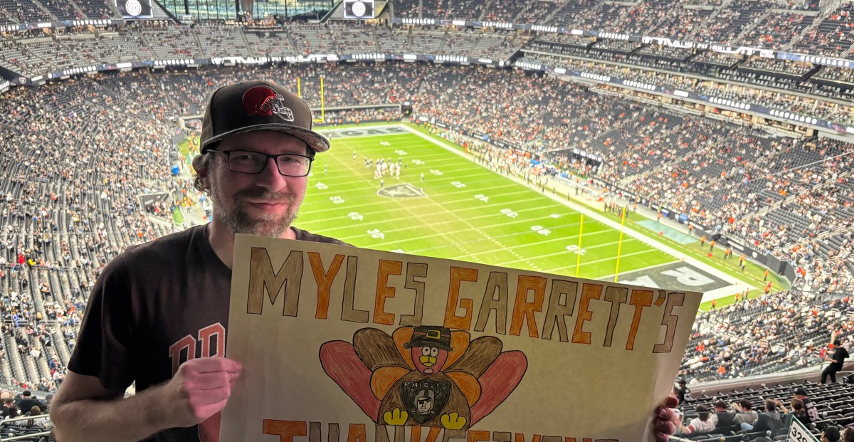 Vlog of my Browns vs. Raiders experience in Las Vegas, seeing Shedeur Sanders’ first start